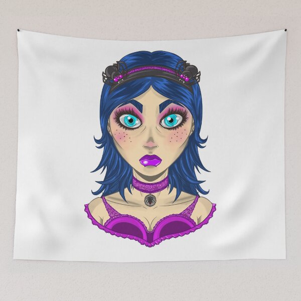 Item preview, Copy of Portrait of a Gothic Girl, color version designed and sold by fifou96.