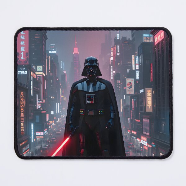 Item preview, The Dark Side Darth Vader Lightsaber Art Nightcity designed and sold by ART ATTACK ZONE.