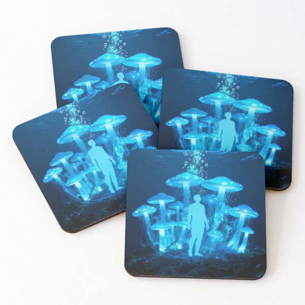 Item preview, Luminous Fungal Depths designed and sold by zzz888.