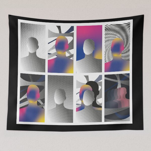 Item preview, Multifaceted faces designed and sold by LunaGr.