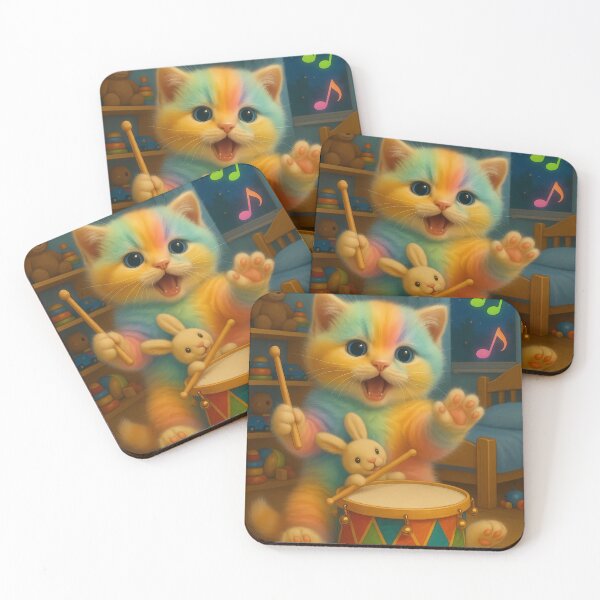 Item preview, "You can be loud" – Rainbow Cat designed and sold by TheVelvetMirage.
