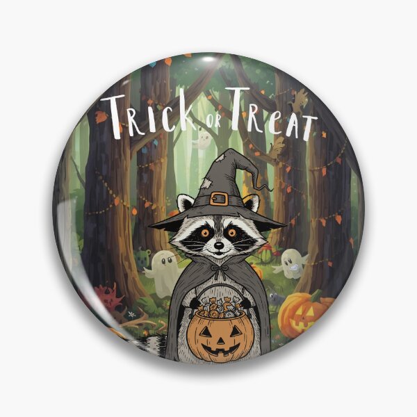 Item preview, Trick or Treat Racoon designed and sold by toycruisers_merch-butze.