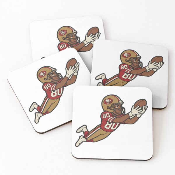 Item preview, Gridiron Greats: A Cartoon Tribute - Jerry Rice  designed and sold by CleverCulture.