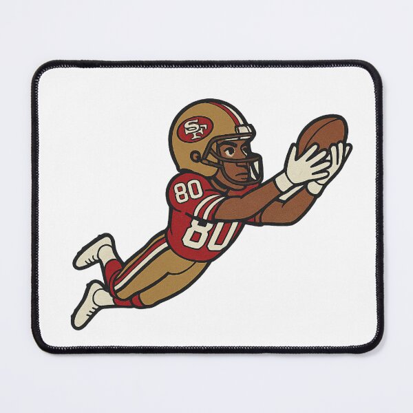 Item preview, Gridiron Greats: A Cartoon Tribute - Jerry Rice  designed and sold by CleverCulture.