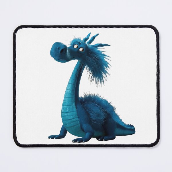 Item preview, cute blue fluffy plush funny dragon, Legendary Animals,dragon art,Legendary dragon designed and sold by Expressions-Sel.