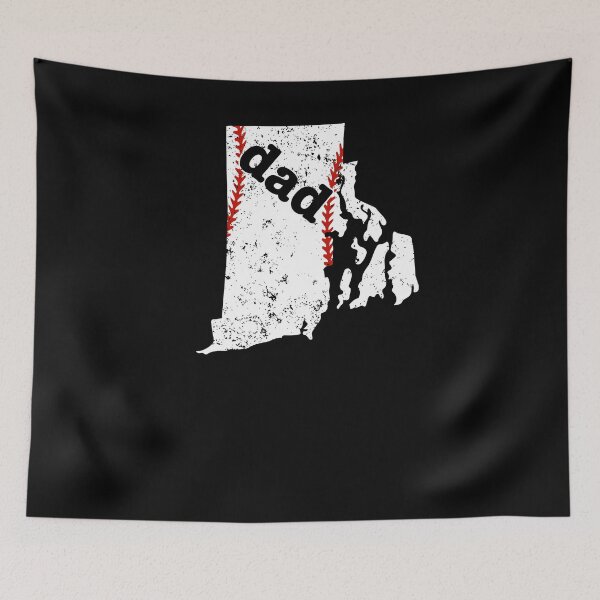 Item preview, Softball Dad Tshirt Rhode Island Baseball Dad Shirt designed and sold by shoppzee.