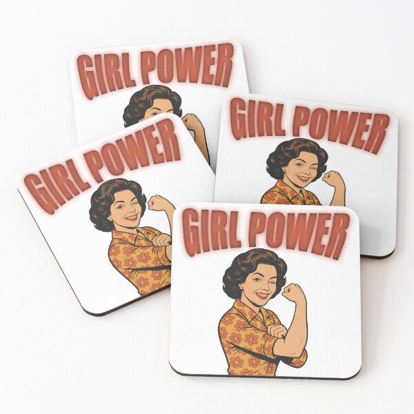 Item preview, Girl Power Retro Inspired Artwork designed and sold by Pokah79.