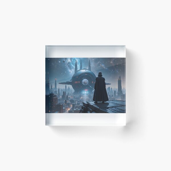 Item preview, The Dark Side Darth Vader Lightsaber Art Planets designed and sold by ART ATTACK ZONE.