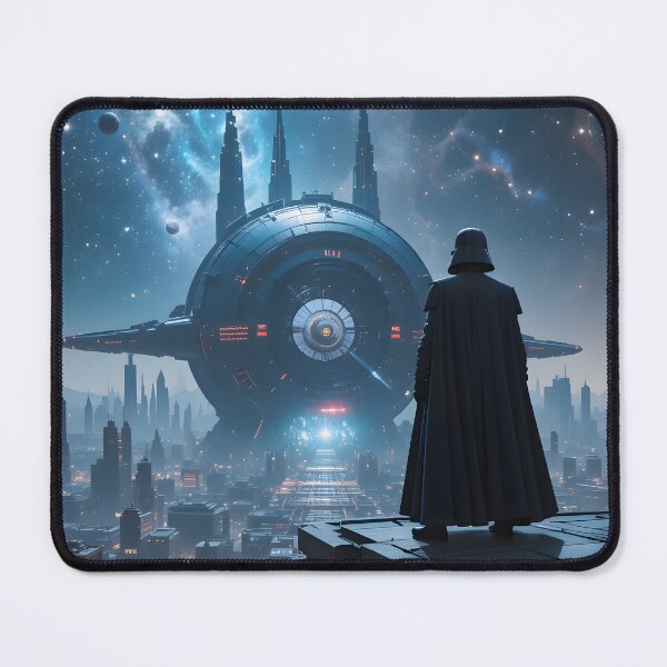 Item preview, The Dark Side Darth Vader Lightsaber Art Planets designed and sold by ART ATTACK ZONE.