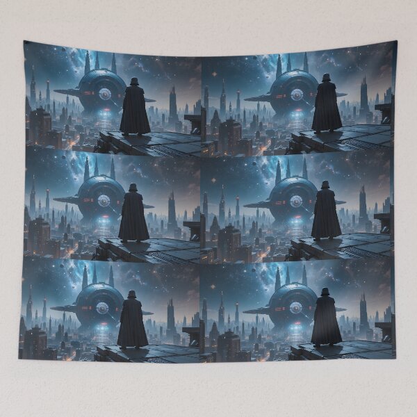 Item preview, The Dark Side Darth Vader Lightsaber Art Planets designed and sold by ART ATTACK ZONE.