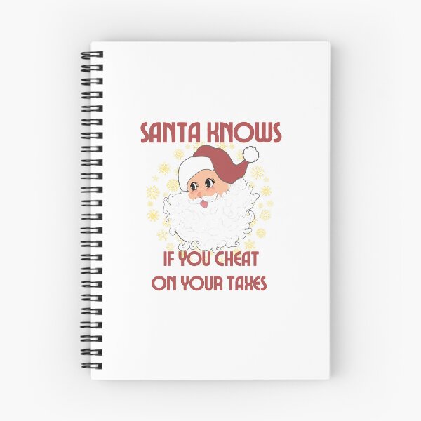 Item preview, Santa knows if you cheat on your taxes designed and sold by TaraPen.