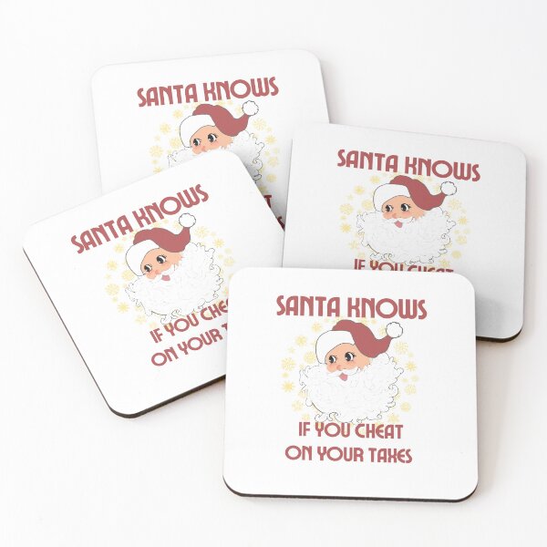 Item preview, Santa knows if you cheat on your taxes designed and sold by TaraPen.