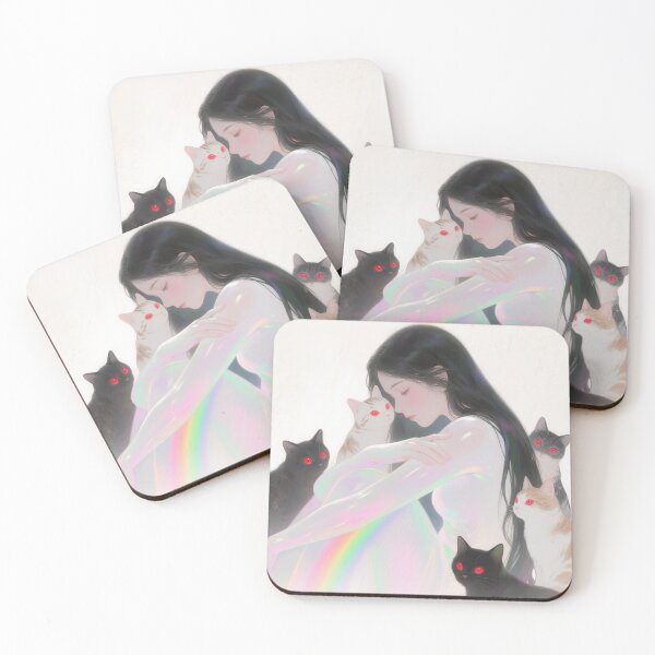 Item preview, Iridescent Embrace of Feline Souls designed and sold by zzz888.