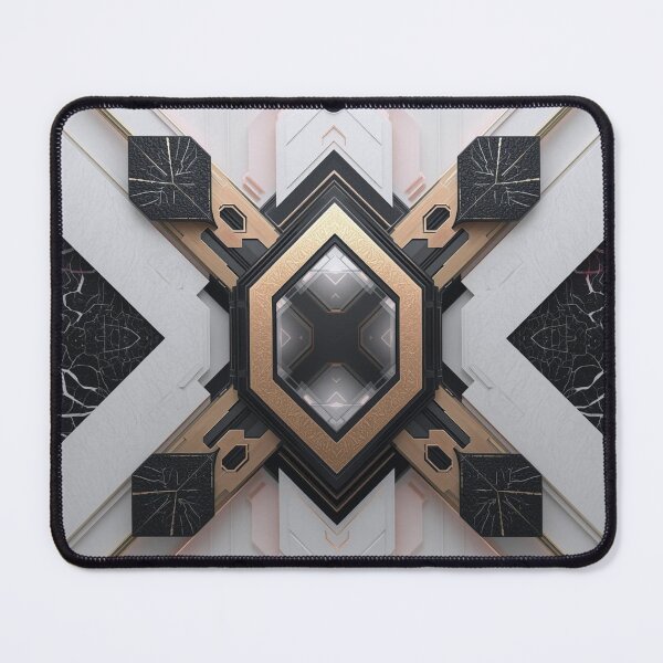 Item preview, “Luxury Geometric Futuristic Abstract Design” designed and sold by Pixel-2-Wears.