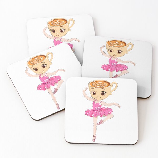 Item preview, Ballet Dancer Coffee Head Vector Illustration Art Design designed and sold by jayson salvador.