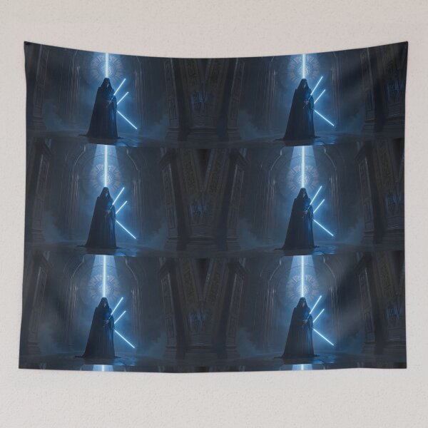 Item preview, The Dark Side Darth Vader Lightsaber Art Temple designed and sold by ART ATTACK ZONE.