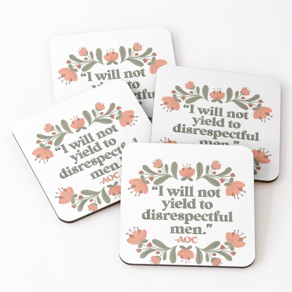 Item preview, I Will Not Yield to Disrespectful Men – Bold Feminist Statement designed and sold by StickChic.