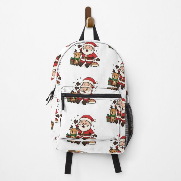 Item preview, Santa Reindeer and Snowman designed and sold by UrTshirt.