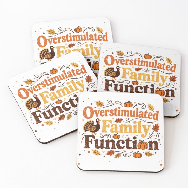 Item preview, Overstimulated Doodle Thanksgiving Turkey Pumpkin Fall Leaves designed and sold by JediKittenWars.