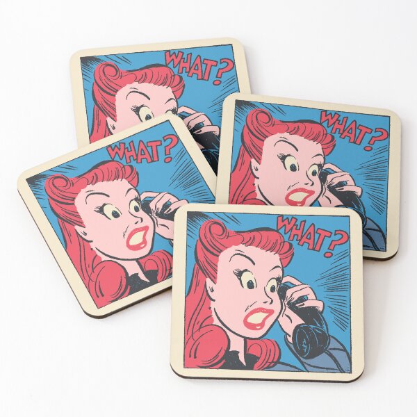 Item preview, What? You've Got To Be Kidding • Shocked Retro Red Head Comic Pop Art designed and sold by wmxdesign.