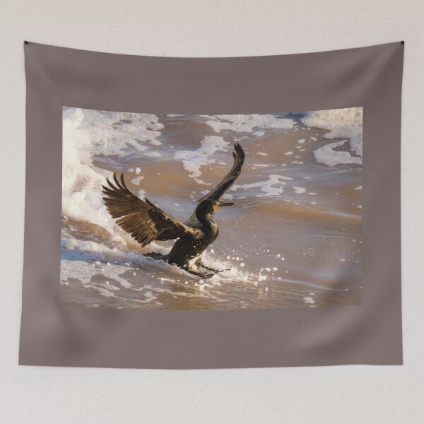 Item preview, Cormorant Making A Perfect Landing designed and sold by Debra Martz.