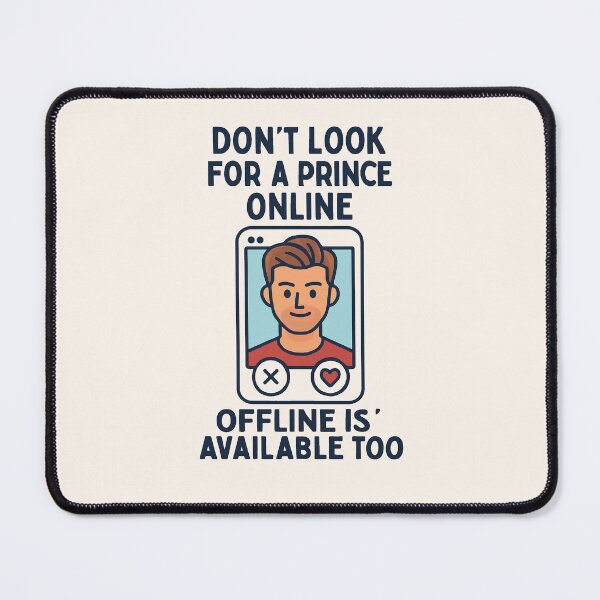 Item preview, Offline Prince – Real Life Is Still Hot designed and sold by Wolf on the Stroke.