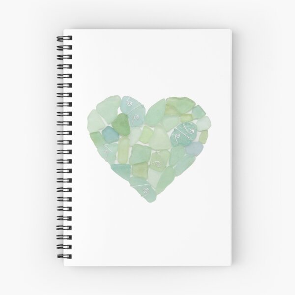 Item preview, Green Sea Glass Love Heart - Scottish Seaglass designed and sold by enbeachcrafts.