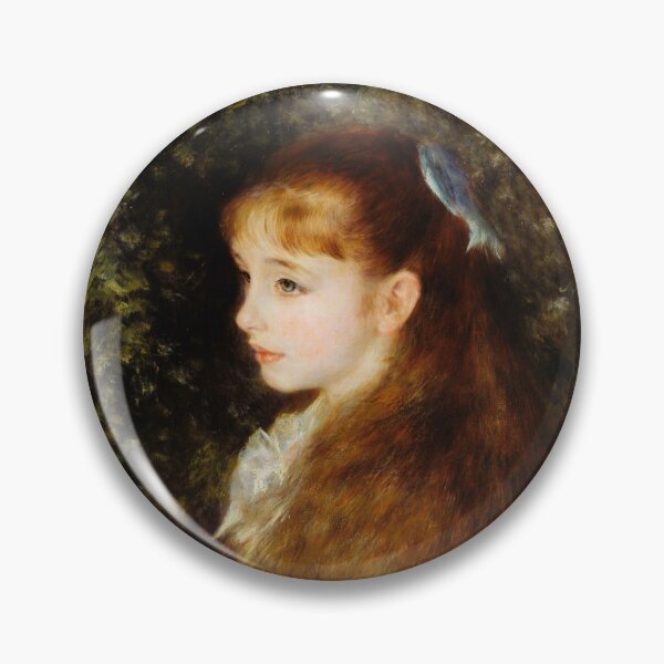 Item preview, Portrait of Mademoiselle Irène Cahen d’Anvers by Pierre-Auguste Renoir designed and sold by Delinquent Doll.