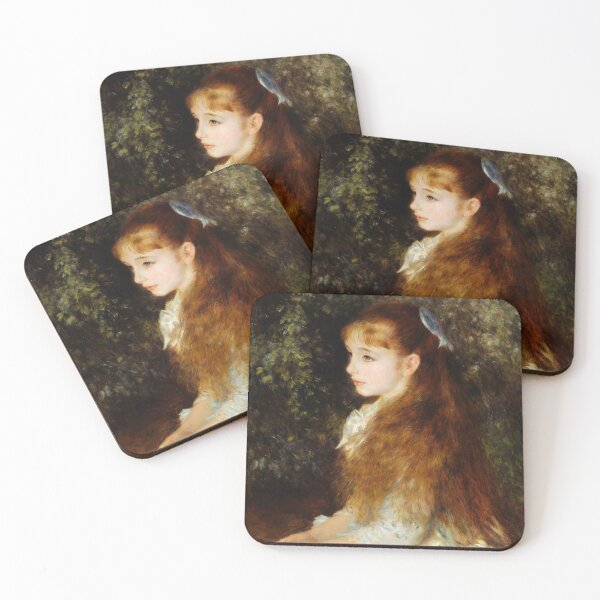 Item preview, Portrait of Mademoiselle Irène Cahen d’Anvers by Pierre-Auguste Renoir designed and sold by Delinquent Doll.