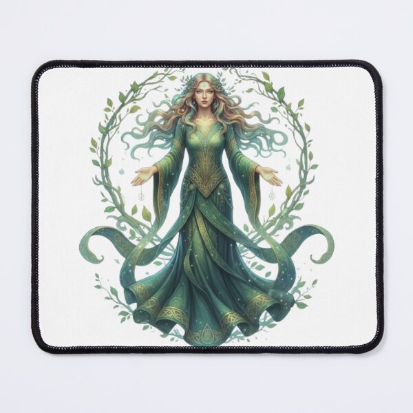 Item preview, Celtic Goddess Danu – Mystical Nature Deity Artwork designed and sold by CelticSoulShop.
