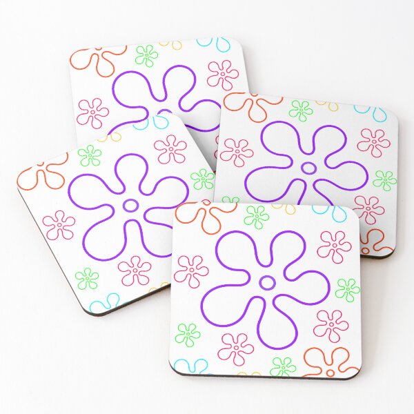 Item preview, SpongeBob Bikini Bottom Colorful Flowers Sky Texture designed and sold by DibujandoPorfa.
