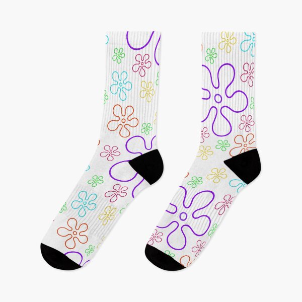 Item preview, SpongeBob Bikini Bottom Colorful Flowers Sky Texture designed and sold by DibujandoPorfa.