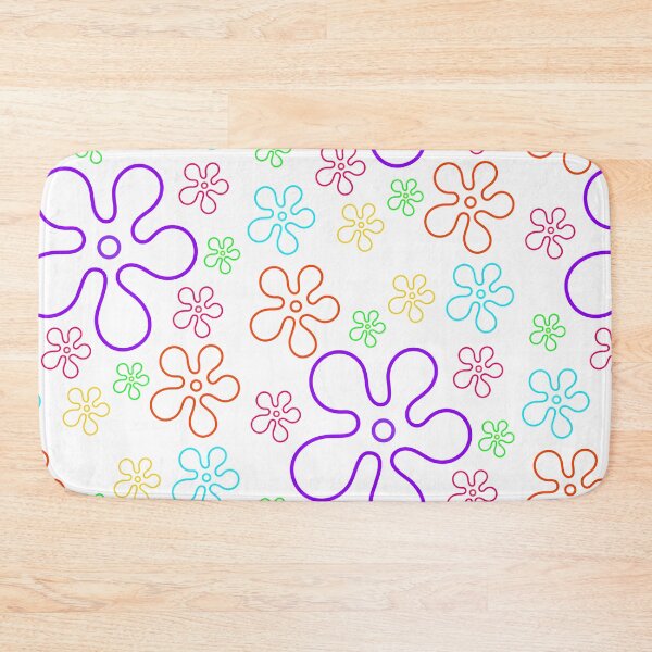 Item preview, SpongeBob Bikini Bottom Colorful Flowers Sky Texture designed and sold by DibujandoPorfa.