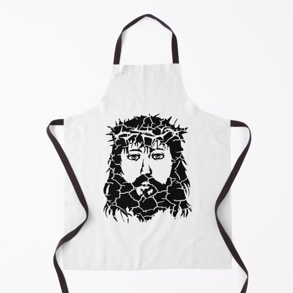 Item preview, Jesus Christ Face God Son Christian Cross Church designed and sold by shirt-o-mat.