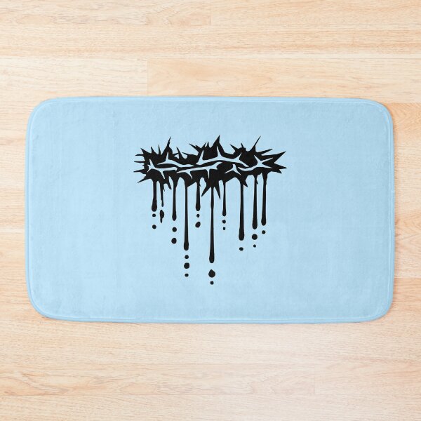 Item preview, Jesus Christ Thorns Crown Graffiti Drops Catholic Protestant designed and sold by shirt-o-mat.