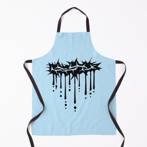 Item preview, Jesus Christ Thorns Crown Graffiti Drops Catholic Protestant designed and sold by shirt-o-mat.