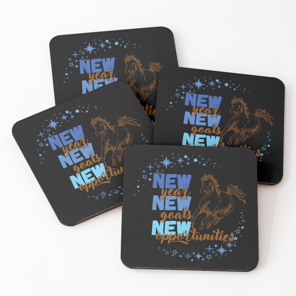 Item preview,  New Year, New Goals, New Opportunities - Year of the Horse designed and sold by LadyInEverGreen.