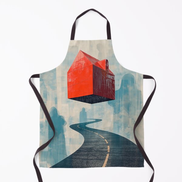 Item preview, The Floating House – Surreal Dreamscape Art designed and sold by CosmicShapes.