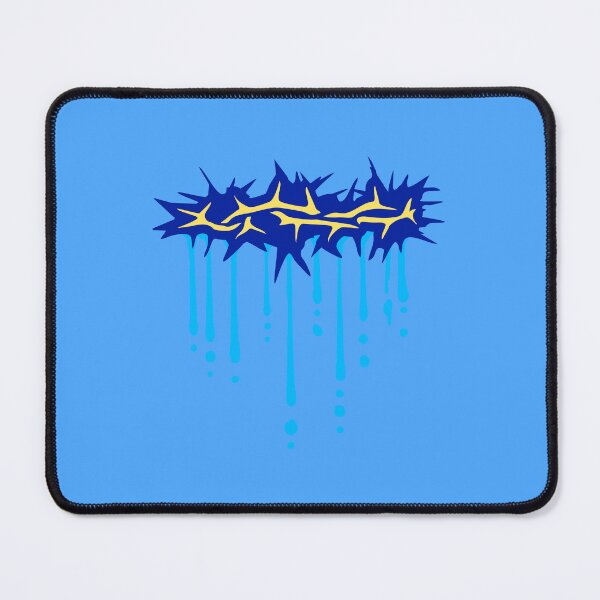 Item preview, Jesus Christ Thorns Crown Graffiti Drops Catholic Protestant designed and sold by shirt-o-mat.
