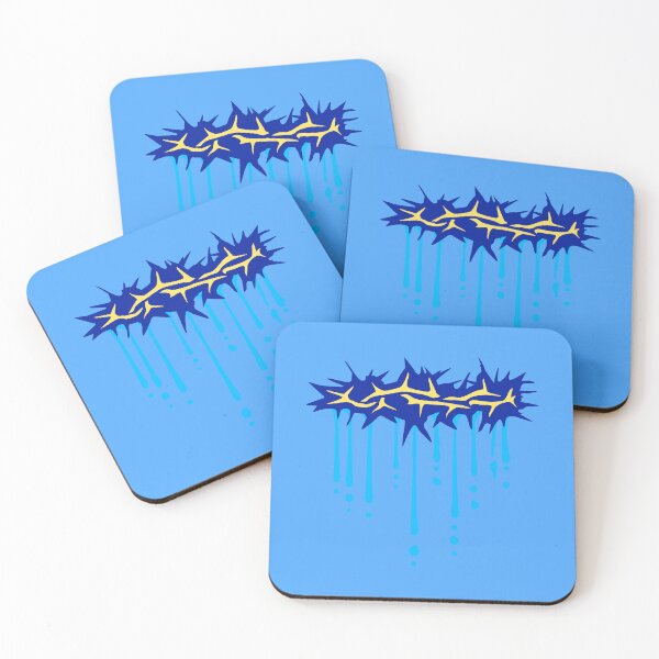 Item preview, Jesus Christ Thorns Crown Graffiti Drops Catholic Protestant designed and sold by shirt-o-mat.