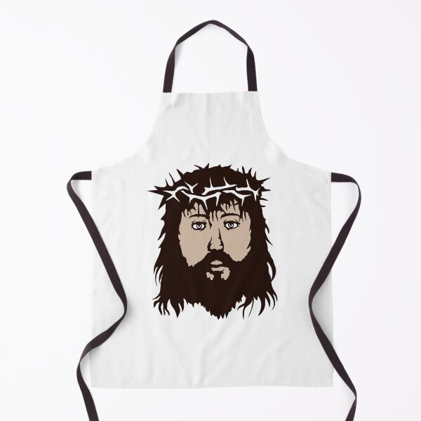 Item preview, Jesus Christ Face God Son Christian Cross Church designed and sold by shirt-o-mat.