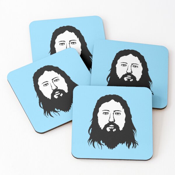 Item preview, Jesus Christ Face God Son Christian Cross Church designed and sold by shirt-o-mat.