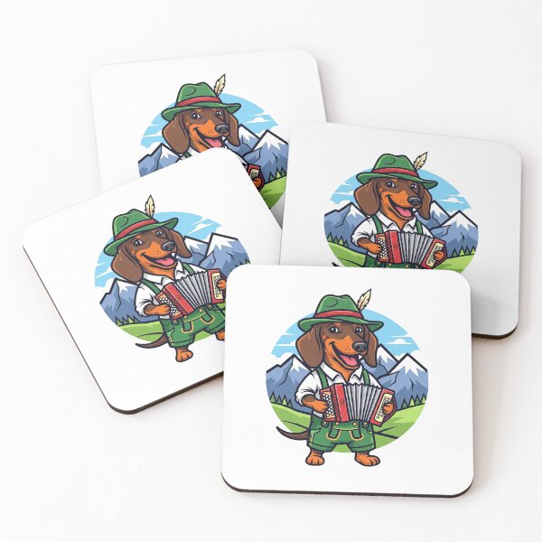 Item preview, Alpine Wurst-Dog – Accordion Tunes & Dachshund Grooves designed and sold by CARPIO Creations.