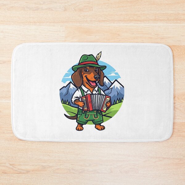 Item preview, Alpine Wurst-Dog – Accordion Tunes & Dachshund Grooves designed and sold by CARPIO Creations.