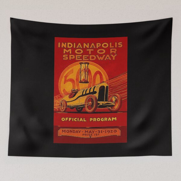 Item preview, Blast from the past a vintage old  poster Variation Indianapolis#2 designed and sold by Helios Be. Lavsh.