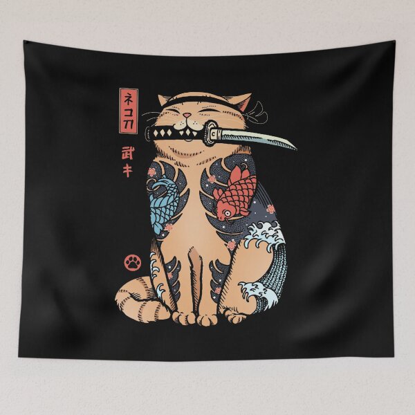 Item preview, Katana Cat designed and sold by Faissal Thomass.