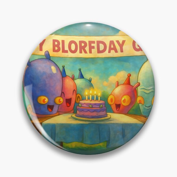 Item preview, Happy Blorfday Gloinky! designed and sold by PhilthyT.