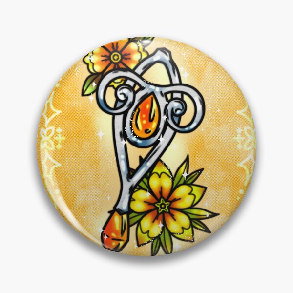 Item preview, sun brooch designed and sold by Rumcherry Art.