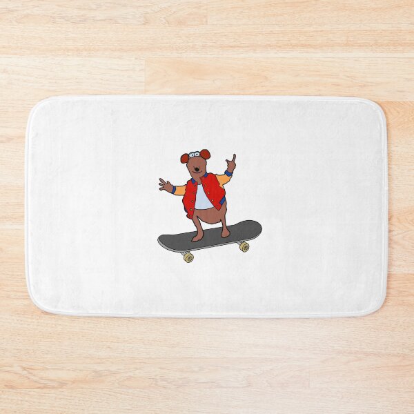 Item preview, Rizzo The Rat On A Skateboard  designed and sold by Animals-by-JB.