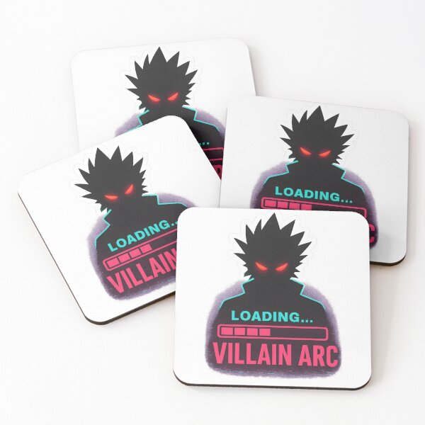 Item preview, Villain Arc Loading Anime Sticker | Dark Aesthetic Glitch Design designed and sold by OsasChild.
